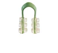 DIYEAH Pinces Nasales de U, Confortables, en Silicone Vert | Routine Quotidienne à Maison, Surface Lisse, Design Souple, pour Femmes et Passionnées de Beauté