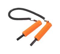 DIYEAH Piolet de Sécurité Secours, Rétractable Pêche sur Glace Patinage | Poignée Antidérapante en Pvc, Pointe en Acier Inoxydable, Format Orange Compact,