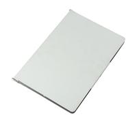 DIYEAH Planche à Écrire Style Ultraslim Pliable Argenté en Acier Inoxydable avec Coins Arrondis, Robuste et Stable Travail Terrain Salle de Classe