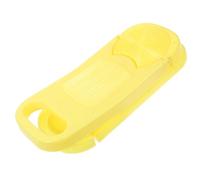 DIYEAH Planche à Gnocchis en Plastique Jaune Rainures pour Ajouter Texture, Facile à Nettoyer, Outil Multifonction pour Fabrication de Pâtes et Raviolis à Domicile
