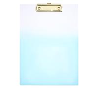 DIYEAH Planche à Pince A4 en Acrylique et Alliage Clips Pratiques, Accessoire de Bureau Solide Facile à Utiliser, pour Écrire et Organiser Documents