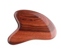DIYEAH Planche de Massage Gua Sha en Bois pour Visage et Corps | Surface Lisse, Bords Doux, Forme Ergonomique, Pratique pour Praticiens Beauté et Bureau, Facile à Emporter