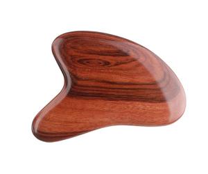 DIYEAH Planche de Massage Gua Sha en Bois pour Visage et Corps | Surface Lisse, Bords Doux, Forme Ergonomique, Pratique pour Praticiens Beauté et Bureau, Facile à Emporter