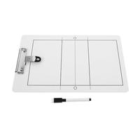 DIYEAH Planche de Volley-Ball Double Face Effaçable à Sec pour Entraîneurs | Tableau Blanc Blanc, Suivi des Rotations, Notes Tactiques, pour Coaching et Séances de Pratique