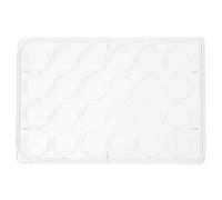 DIYEAH Plaque de Culture Cellulaire en Polystyrène Lot de 2 Pièces 24 Trous Équipement de Laboratoire Précis et Pratique pour Analyse D'échantillons