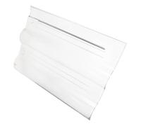 DIYEAH Plaque de Toiture Transparente Résistante pour Serre et Jardin Tuiles Légères Décoratives pour Toit de Cour et Patio et Facile à Installer sans Entretien