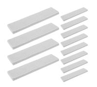 DIYEAH Plaquettes de Frein en Feutre Silencieuses et Faciles à Entretenir pour Vélo d'exercice 12pcs Compatibles Vélo Stationnaire et Machines Elliptiques pour Entraînement à Domicile