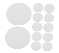 DIYEAH Plaquettes Réfractaires en Céramique 40Pcs Isolation Haute Température Accessoires pour Fours à Micro-Ondes DIY Artisanat Fusion du Verre Matériau Solide
