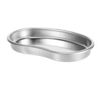 DIYEAH Plateau Haricot Incurvé en Acier Inoxydable Petit Format, Bac D'égouttage et Plateau de Préparation pour Matériel de Tatouage, Accessoire Portable Ergonomique pour Salon de Beauté