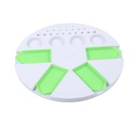 DIYEAH Plateau Silicone pour Outils de Peinture à Strass Organisateur Pratique avec Coupelles Vertes pour Accessoires de Diamant