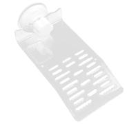 DIYEAH Plateforme Tortue Plastique avec Ventouse Aire de Baignade et Escalade Flottante pour Aquarium et Terrarium Île de Repos Transparente Petite Accessoire pour Habitat Reptiles et