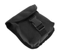 DIYEAH Poche à Lest de Plongée Noire en Oxford, Ceinture pour Apnée | Rangement Sécurisé des Poids, Boucle Fiable, Format Banane, Usage Plongée et Snorkeling, pour Plongeurs