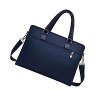 DIYEAH Pochette Affaires Homme Mallette Étanche Porte-Ordinateur Portable Portefeuille Bandoulière Amovible Sacoche Quotidien