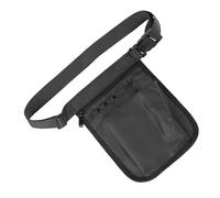 DIYEAH Pochette Infirmier Multifonction en Tissu Oxford Noir Poches Multiples, Résistante à L'usure et Facile à Nettoyer, pour Hôpitaux et Centres Médicaux