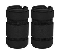DIYEAH Poids de Cheville Réglables, Poids Jambes, Sable Lesté en Tissu et Plaque D'acier, Noir, pour Course à Pied et Fitness, pour Chevilles et Bras