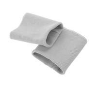 DIYEAH Poignets Côtelés Extensibles en Maille Gris, 1 Paire Taille Unique, Tissu Bord-côte Élastique pour Manches et Pantalons, Remplacements Couture, Protection Anti-Froid pour Vestes