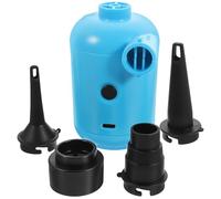 DIYEAH Pompe à Air Électrique Portable USB Multifonction Bleu, Pompe de Gonflage pour Matelas Pneumatique, Bateau Gonflable et Camping, Gonfleur Rapide et Léger pour Usage Extérieur