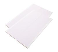 DIYEAH Porte-lames de Microscope en Papier Blanc Anti-dérapant et Résistant aux Produits Chimiques, Capacité 20 Lames par Plateau, Empilable, pour Culture Cellulaire et Coloration, Lot