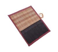 DIYEAH Porte-pinceaux d'artiste Étui en Toile pour Pinceaux À Aquarelle Pinceaux À Huile Fournitures De Organisateur D'outils Trousse À Crayons De Capacité