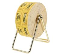 DIYEAH Porte-Ticket De Tombola avec Distributeur Et Rouleau De Billets pour Tirage Au Sort Jeux De SociéTé FêTes Et ÉVéNements 17X13.5X8Cm