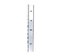 DIYEAH Porte-Tournevis Mural en Acier Galvanisé 12 Trous 3 ou 4 Aléatoire | Rangement pour Tournevis, Plaque Acier Épaisse, Finition Antirouille, Argenté, Stockage Atelier et Garage