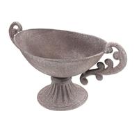 DIYEAH Pot de Fleurs Métal Vintage avec Double Oreille Jardinière Intérieure Extérieure Fer Rétro pour Plantes et Décoration Pot à Fleurs et Pratique avec Surface Lisse et Poignées