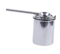 DIYEAH Pot Souffleur Acier Inoxydable pour Poterie Pulvérisateur Émaux Manuel Outil de Peinture pour Argile Métallique Pratique