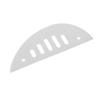DIYEAH Pottery Scraping Tool Moon-shaped Plastic Clay Rib For Sculpting Carving Smoothing Versatile Ceramic Modeling Scraper For DIY And Professional Use