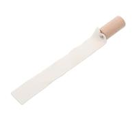 DIYEAH Pottery Trimming Tool With Suede Strip And Wood Handle For Precise Clay Shaping Polishing And Smoothing For Beginners