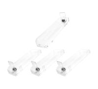 DIYEAH Présentoir à cigarettes 4 pièces, distributeur de comptoir automatique en PC, poussoir automatique, pour magasin de , avec boucles avant et arrière et grande Couleur Aléatoire