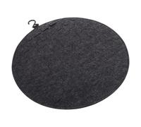 DIYEAH Présentoir Mural en Feutre Gris pour Broches et Épingles, Organiseur de Bijoux Suspendu Polyvalent, Pochette Rangement Bijoux Compacte pour Voyages et Usage Quotidien