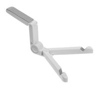 DIYEAH Présentoir Pliable pour Disques Vinyles 12 Pouces Support de Rangement en Plastique Blanc Réglable Multi-Positions pour Bureau et Usage Domestique Étagère Compacte et Pratique