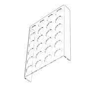 DIYEAH Présentoir Porte-capsules en Acrylique Transparent de Grosse Capacité, Organiseur Réutilisable pour Capsules de Café pour Comptoir ou Tiroir