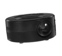 DIYEAH Projecteur Multimédia Portable 1080p Haute Durabilité en Abs et Verre, Mini Projecteur Domestique pour Divertissement à Domicile et Usage Garçon et Filles