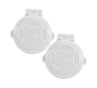 DIYEAH Protection Bouton Démarrage et Lave-linge Garçon et Filles, Verrouillage Sécurité Anti-pression, Plastique Robuste, Usage la Cuisine et Maison, Lot de 2 Couvre-boutons Sécurisés