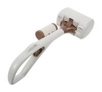 DIYEAH Ramasse-crottes pour Grands Chiens avec Support Paquet Abs, Pelle à Crottes Manuelle pour Collecte Rapide des Déjections Canines en Extérieur et Quartiers