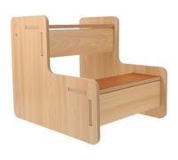 DIYEAH Rampe d'Accès pour Animaux 2 Marches 30 CM Antidérapante en Matériau Doux pour Petits Chiens et Chats Âgés Escalier Compact pour Lit et Canapé Usage Intérieur Toute L'Année