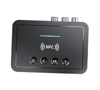 DIYEAH Récepteur sans Fil Audio Émetteur pour Système Optique Adaptateur Aux sans Fil Transmission sans Obstacle Jusqu à Mètres Entrée Signal Fibre