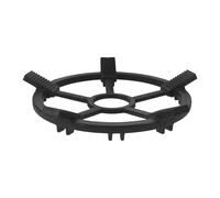 DIYEAH Réducteur de brûleur à gaz : support de travail pour cuisinière à gaz - Grille de brûleur robuste et antidérapante en fonte, idéale pour les casseroles et poêles chaudes, cafetière