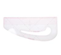 DIYEAH Règle de Couture Courbe en PC pour Débutants et Designers, Surface Lisse Échelle Claire, pour Modélisme et Prise de Mesures Précises en Boutique