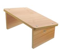 DIYEAH Repose Bureau Tabouret sous Bureau Antidérapant Siège Design Biseauté Confort Ergonomique