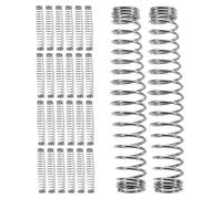 DIYEAH Ressorts Remplaçables en Acier Inoxydable pour Sécateurs de Jardin, Accessoires de Réparation 36 Pièces, Ressorts de Remplacement pour Taille des Branches, Utilisation Jardinage