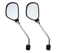 DIYEAH Rétroviseur Professionnel pour Vélo Résistant à L'usure, Miroir Plat 1 Paire, Installation Rapide, Compatible Vtt et Vélo de Route, Accessoire Sécurité Cyclisme Extérieur