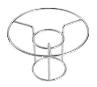 DIYEAH Rôtissoire Poulet Inoxydable Robuste pour Barbecue Support Vertical Portable Multifonction Accessoire Camping et Grill