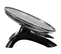 DIYEAH Roue d'exercice Silencieuse pour Hamster Et Chinchilla en Plastique Noir, Taille Moyenne, pour Cage De Petits Animaux, Adaptée Aux Hamsters, Hérissons Et Cobayes