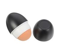 DIYEAH Rouleau Absorbant L’excès de Sébum Visage en Pierre Volcanique Naturelle Noire, Outil Matifiant et Nettoyant des Pores, Masseur Facial Portable pour Peau Grasse