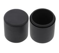 DIYEAH Rouleau de Glace Visage en Silicone Noir, Massage Visage pour Revitaliser la Peau et Favoriser L'absorption de Crème, Outil Portable pour Soin Peau