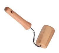 DIYEAH Rouleau en Bois pour Peinture Diamant Poignée Unique, Outil de Roulage pour Papier Aquarelle, pour Bricolage DIY la Maison, 1pc Khaki