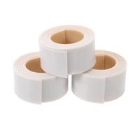 DIYEAH Ruban Adhésif pour Semelle de Pied Presseur en Ptfe Blanc, 3 Rouleaux de 2,5cm X 10m, Protège Tissus Délicats et Pied Presseur pour Projets de Couture Générale