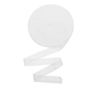 DIYEAH Ruban Thermocollant 2,5cm X 55 Yards sans Couture Blanc | Adhésif Sensible la Chaleur, Finition Invisible, Bord Plat sans Couture, pour Jeans et Pantalons